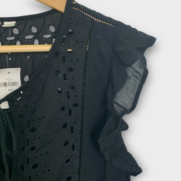 NWT GAP Flutter Sleeve Boho Top - Picture 4 of 8